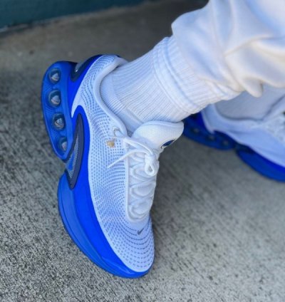 Nik E Air Max Dn Royal Platinum Basketball Sneakers