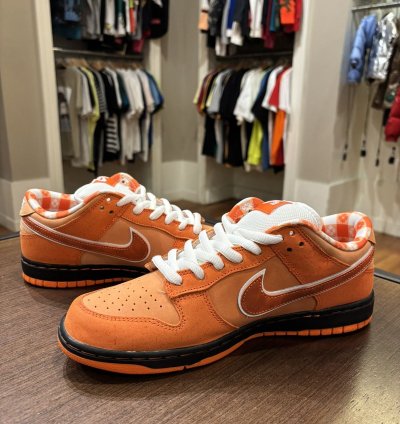 Nike Sb Dunk Low Concepts Orange Lobster