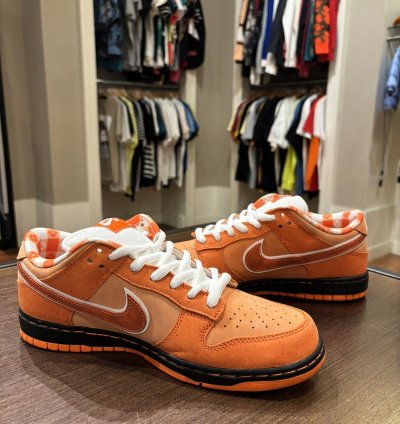 Nike Sb Dunk Low Concepts Orange Lobster