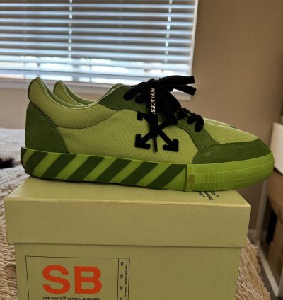 Sv Low Vulcaniz Green Black