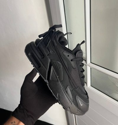 Nik E Air Max Furyosa Full Black Running Shoes