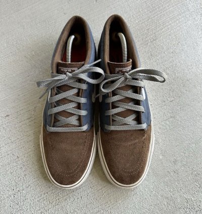 Sz 10 Nike Sb Zoom Stefan Janoski Mid Brown Navy 443095-422