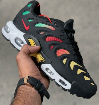 Nik E Air Max Plus Rainbow Running Shoes