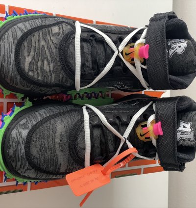 Sz 9 - Nike Air Force 1 Mid Off-white Black 2022 Do6290-001