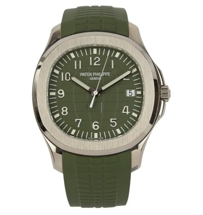 Patek Philippe Aquanaut Jumbo 18kt White Gold Automatic 5168g-010