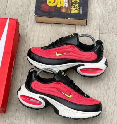 Nik E Air Max Portal Red Running Shoes