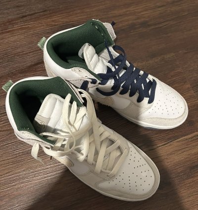Tan Nike High Dunks