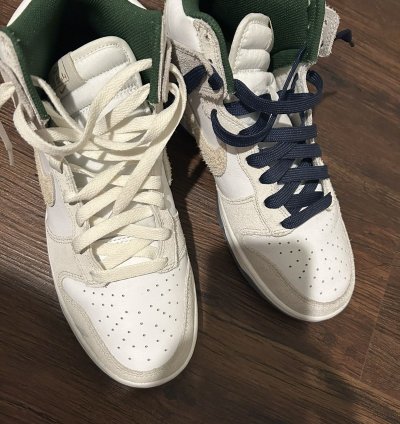 Tan Nike High Dunks