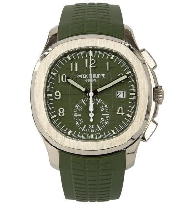 Patek Philippe Aquanaut Jumbo 18kt White Gold Automatic 5968g-010