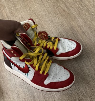 Teyana Taylor Air Jordan 1 Zoom Cmft 2 Rose From Harlem