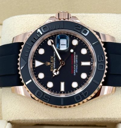 Rolex Yacht-master 40 Unworn 2025 Intense Black Dial 126655-0002 Complete