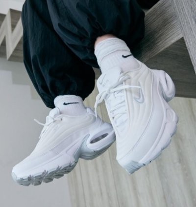 Nik E Air Max Portal Trainer Pure White Running Shoes