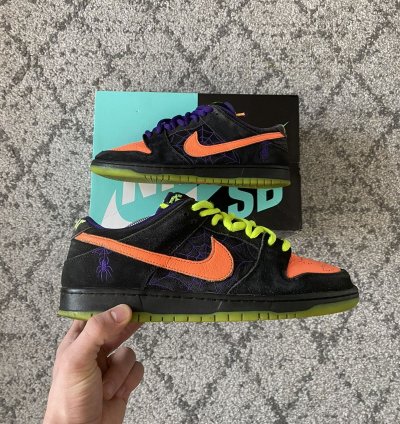 Nike Sb Dunk Low Night Of Mischief Haloween