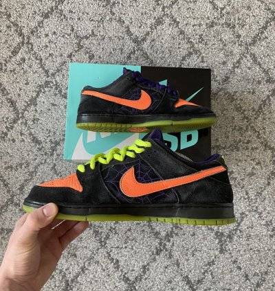 Nike Sb Dunk Low Night Of Mischief Haloween