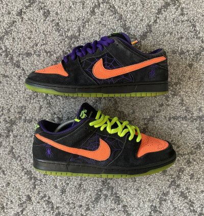 Nike Sb Dunk Low Night Of Mischief Haloween
