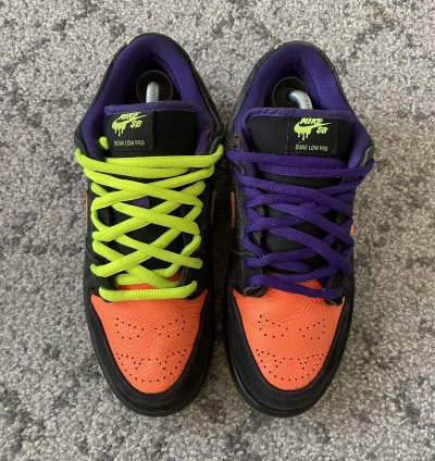 Nike Sb Dunk Low Night Of Mischief Haloween