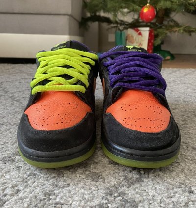 Nike Sb Dunk Low Night Of Mischief Haloween