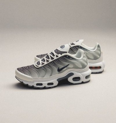 Nik E Air Max Tn Sail Grey Running Shoes