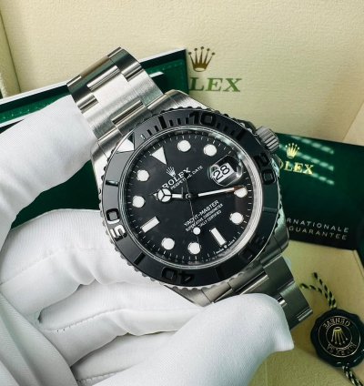 Rolex Yacht-master 42 2025 New Yacht-master 42 Rlx Titanium Black Dial