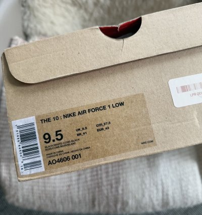 The 10 Nike Air Force 1 Low Off White
