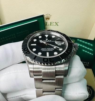 Rolex Yacht-master 42 2025 New Yacht-master 42 Rlx Titanium Black Dial