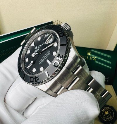 Rolex Yacht-master 42 2025 New Yacht-master 42 Rlx Titanium Black Dial