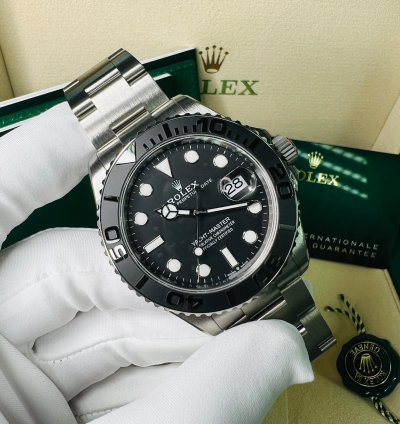 Rolex Yacht-master 42 2025 New Yacht-master 42 Rlx Titanium Black Dial