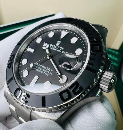 Rolex Yacht-master 42 2025 New Yacht-master 42 Rlx Titanium Black Dial
