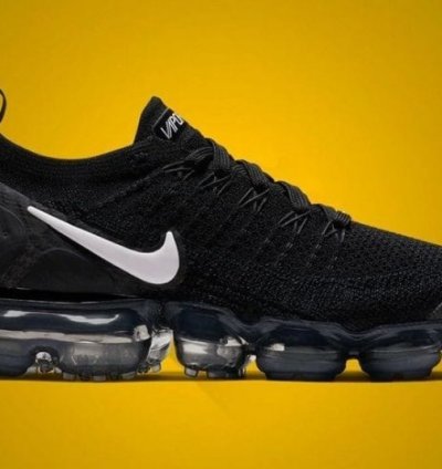 Nik E Air Vapormax Flyknit 20 Black Running Shoes