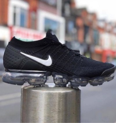 Nik E Air Vapormax Flyknit 20 Black Running Shoes