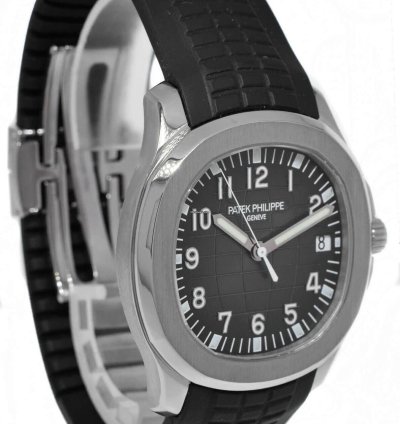 Patek Philippe Aquanaut Jumbo Aquanaut 5167 Steel Rubber Mens Watch Archive Papers 5167a