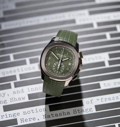 Patek Philippe Aquanaut Khaki Chronograph Unpolished