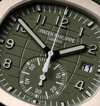 Patek Philippe Aquanaut Khaki Chronograph Unpolished