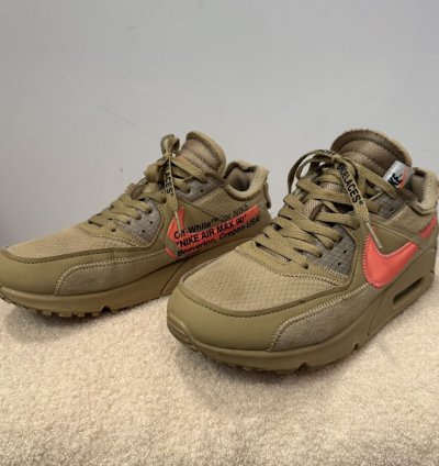 The 10 Nike Air Max 90 Off-white Sneakers Desert Ore 8 5