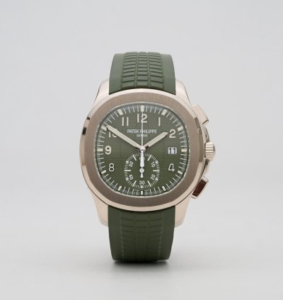 Patek Philippe Aquanaut Khaki Chronograph Unpolished