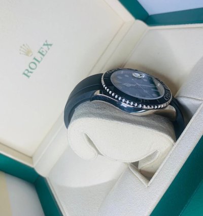 Rolex Yacht-master 42 2021 White Gold Yacht-master 42 Oysterflex Excellent Condition Box Papers 226659