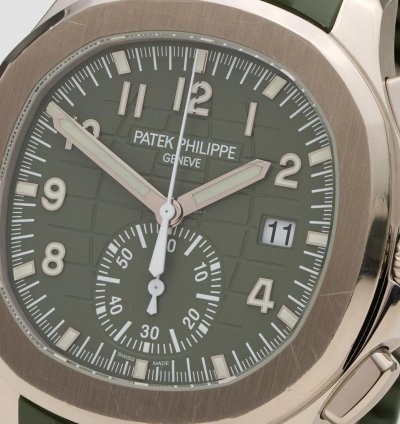 Patek Philippe Aquanaut Khaki Chronograph Unpolished
