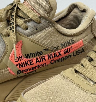 The 10 Nike Air Max 90 Off-white Sneakers Desert Ore 8 5