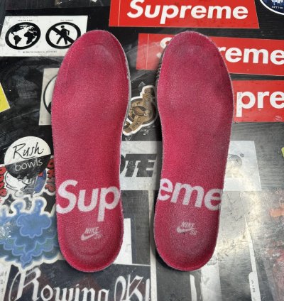 Nike Sb Dunk Low Pro Supreme Red Cement