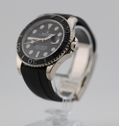 Rolex Yacht-master 42 2021 Yacht Master 42 White Gold Oysterflex 226659