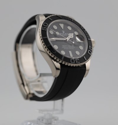 Rolex Yacht-master 42 2021 Yacht Master 42 White Gold Oysterflex 226659
