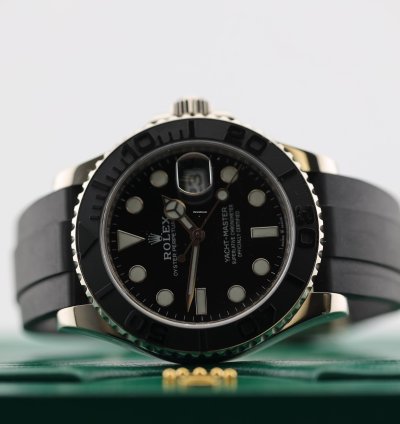 Rolex Yacht-master 42 2021 Yacht Master 42 White Gold Oysterflex 226659