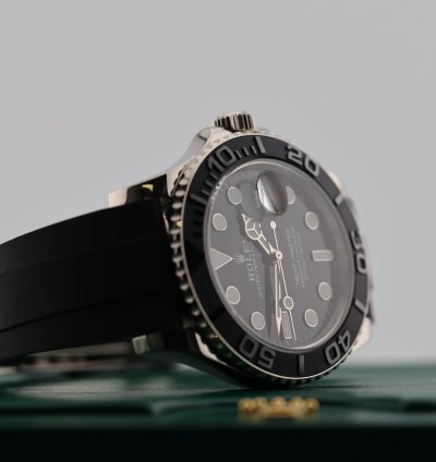 Rolex Yacht-master 42 2021 Yacht Master 42 White Gold Oysterflex 226659