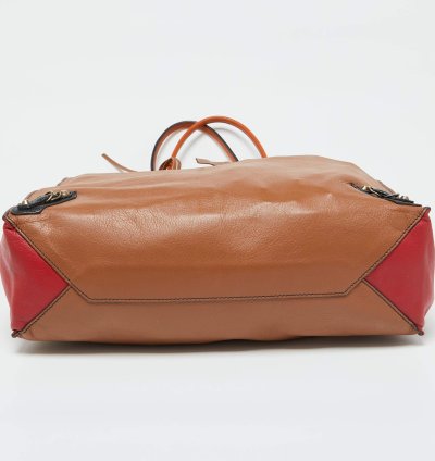 Balenciaga Multicolor Leather Papier A5 Tote