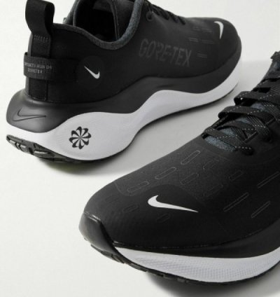 Nik E Infinity Run 4 React X Gore Tex Black White Sneakers