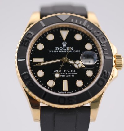 Rolex Yacht-master 42 2022 Yacht Master 42 Yellow Gold Oysterflex 226658