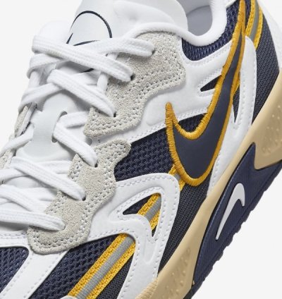 Nik E Jam Midnight Navy Gold Sneakers