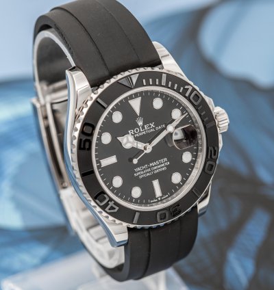 Rolex Yacht-master 42 2023 Yacht Master 42 226659 White Gold Black Dial Oysterflex