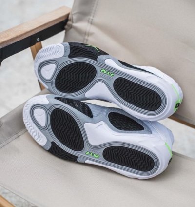 Nik E Jordan Jayson Tatum 2 Legacy White Neon Basketball Sneakers
