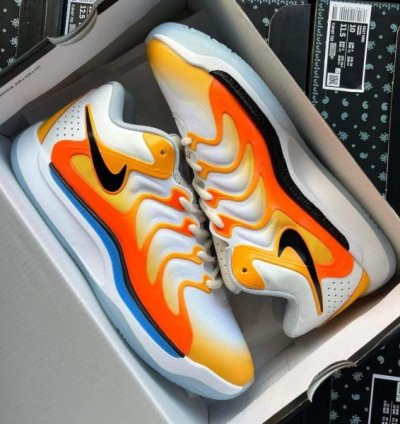 Nik E Kd17 Sunrise Basketball Sneakers